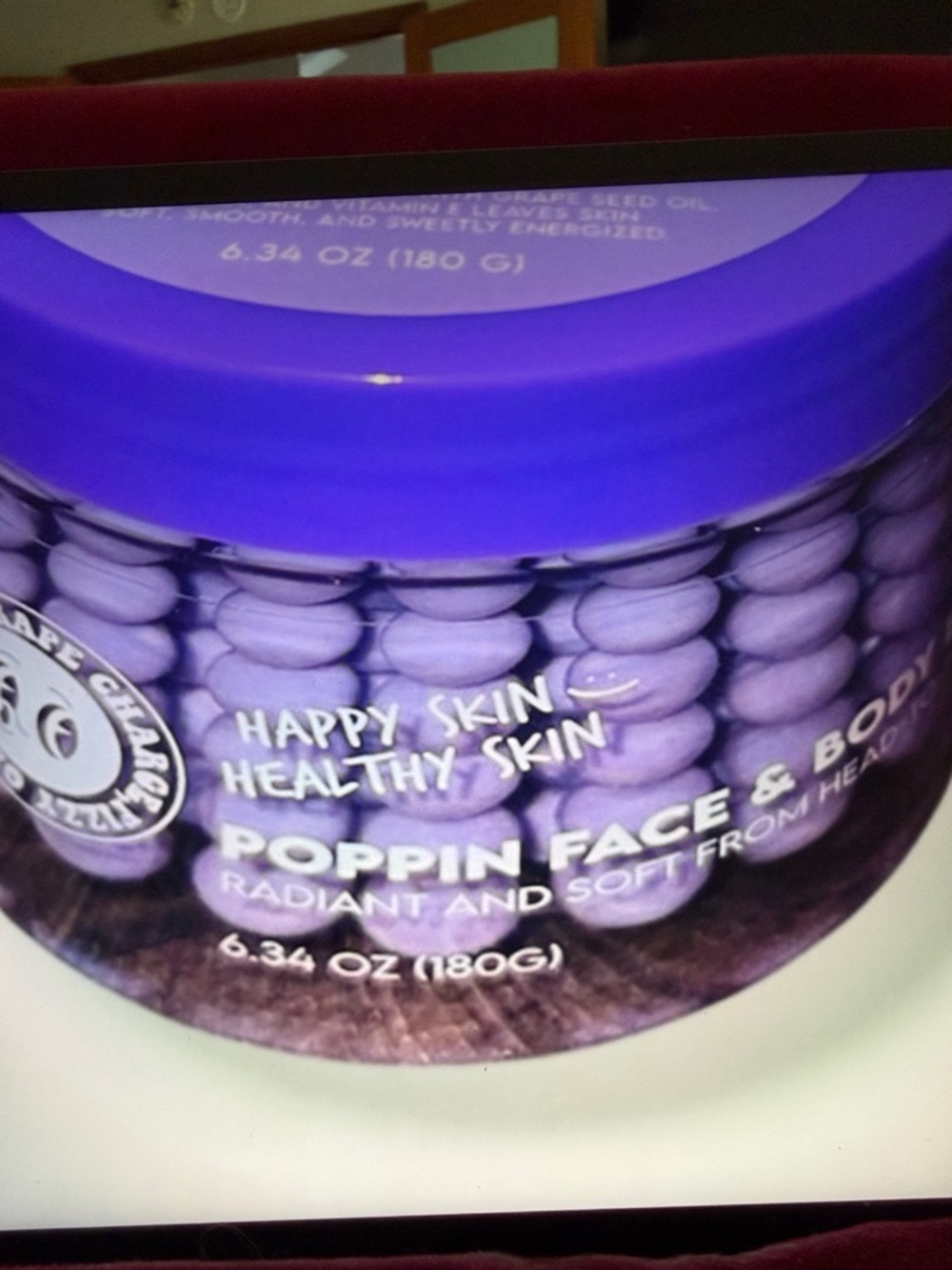 ❣️5|$25❣️Grape Pop Poppin' Face & Body Elixir - Purple - Picture 2 of 3